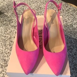 Justfab Concetta Rose pumps